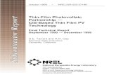 Thin-Film Photovoltaic Partnership â€•CIS-Based Thin Film PV ... Thin-Film Photovoltaic Partnership