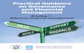 Practical Guidance on Governance and Financial …gwsf.org.uk/wp-content/uploads/governance_dec17.pdfPractical Guidance on Governance and Financial Management 5 4 Key financial documents