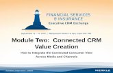 Module Two: Connected CRM Value Creation...Creating Value Through Connected CRM 3 •Organizational alignment •Disparate systems that don’t “communicate” •Overwhelming amount