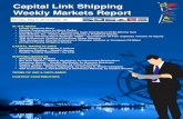 Capital Link Shipping Weekly Markets Reportmaritime-connector.com/documents/Capital Link Shipping Weekly M… · 1 Monday, May 5, 2014 (Week 18) Monday, May 5, 2014 (Week 18) IN THE