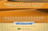 A Balanced and Evidence-Based Approach Supporting Immune ... · Ten Basic Principles for Building Immune Health Maintaining and Protecting Barrier Functions Creating a Commensal-Friendly