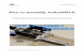 How to assembly ArduSHIELD - Awesome PCB€¦ · SMD LED 0805 Solder SMD componetnts in following sequence 1. LD2 WS2812B RGB LED PLCC4 Make sure that LED is placed regarding polarization.