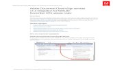 Adobe Document Cloud eSign Services v4.0 Integration for ... · Adobe Document Cloud eSign services v4.0 Integration for NetSuite Release Notes ... This version achieved the 'Built