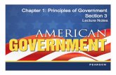 Chapter 1: Principles of Government Section 3 1...Title: Microsoft PowerPoint - ch 1 - principles of government sec 3 - notes [Compatibility Mode] Author: bdocker Created Date: 3/21/2012