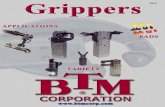 LOCKING GRIPPERS - btmcomp.com · 2019-10-18 · BTM’s PG-38 Mini Locking Grippers are small, powerful grippers used in tight or limited areas. They are based on the same technology