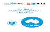 AN EMISSIONS TRADING CASE STUDY€¦ · intended to cover 767 facilities, accounting for 80% of Australia’s GHG emissions. The Parliament introduced three bills on the CPRS in May