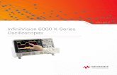 InfiniiVision 6000 X-Series Oscilloscopes...Analog channels 2 or 4 2 or 4 2 or 4 2 or 4 2 or 4 Digital channels (MSO) 16 16 16 8 External trigger can be used as a 3rd digital channel
