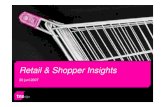 Retail & Shopper Insights · Brand Equity Retail Strategy Purchasing behaviour The 4 specialist areas in Retail & Shopper Insights. De shopper journey Brand Equity Pre-Disposition