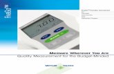 FiveGo™ Portable Instruments - Mettler Toledo · time spent measuring instead of dealing with complex system and measurement setups. Ideally suited for applications in the laboratory,