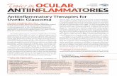 ISSUE 24 Antiin˜ ammatory Therapies for Uveitic Glaucoma · with uveitic glaucoma include sarcoidosis, ankylosing spondy-litis, JRA, syphilis, and tuberculosis. For patients suspected