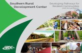Southern Rural Developing Pathways or f Development Center …srdc.msstate.edu/publications/recent/2016_srdc_annual.pdf · 2017-02-10 · SRDC Priorities Develop Pathways to Resilient