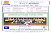 BUNGENDORE PUBLIC SCHOOL WEEKLY NEWSLETTER€¦ · The popular maths competition, The Matific Games, run by leading online maths resource Matific, was bigger than ever with even more