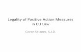 Legality of Positive Action Measures in EU Law · Types of Preferences • Possible to distinguish several types of preferences in practice: –An absolute preference reserves certain