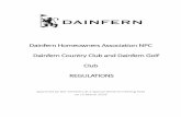 Dainfern Homeowners Association NPC Dainfern …...2018/02/21  · Dainfern Country Club and Dainfern Golf Club SGM approvals. These Regulations, read with the Rules, Codes and Governing