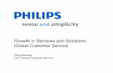 Growth in Services and Solutions:Growth in Services and ...images.philips.com/is/content/PhilipsConsumer/... · 21/10/2015  · Uptime Global IS ‐SimplyPremium Performancethe best