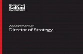 Appointment of Director of Strategy - Dixon Walter...04 Introduction from the Chief Operating Officer I am delighted that you are interested in finding out more about the role of Director