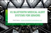 #1 Bluetooth Medical Alert Systems for Seniors