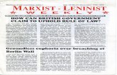 Marxist-Leninist Weekly, Vol. 19, No. 21 · and ever sharper confrontation with US imperialism. Foreign imperial- ism was the inevitable Outcome of the internal restoration of capitalism