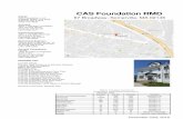 Home | City of Somerville - CAS Foundation RMD Set...11/30/2016 3:39:42 PM X.00.02 Existing Second Floor Plan Dispensary CAS Foundation 67 Broadway Somerville, MA 02145 11.30.16 M.P.