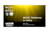 MOOC Platforms in China - OER Knowledge Cloud...edX,Coursera localized platforms: Coursera Zone, XuetangX locally designed and implemented platforms: CNMOOC. Chinese MOOC platforms