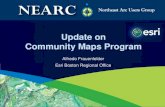 Update on Community Maps Program - Amherstgis.amherstma.gov/data/springnearc2012/Session3/MapServices/Co… · -Damien Demaj is leading the redesign effort Esri Proprietary Information