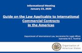 Guide on the Law Applicable to International Commercial ... · the international legal instruments that are used in the settlement of disputes concerning international commercial
