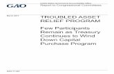 GAO-17-422, TROUBLED ASSET RELIEF PROGRAM: Eleven … · 2017-04-05 · Page 1 GAO-17-422 Troubled Asset Relief Program 441 G St. N.W. Washington, DC 20548 March 29, 2017 . Congressional