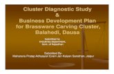 Cluster Diagnostic Study Business Development Plan for ...rajcluster.com/clusterReport/cluster_3040.pdf · The estimated number of artisan families in Balahedi Cluster is around 70