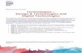 Technologies Design & Technologies and Digital Technologies€¦ · propagated a myth that Aboriginal and Torres Strait Islander technologies were “primitive” or “less than,”