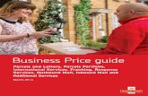 Royal Mail Business Price Guide - The Franking People · Contents Franking Services 2 UK Parcels Portfolio (USO and Contract) 3 International Services 4 Your payment options 5 Know