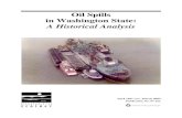 Oil Spills in Washington State The 1985 ARCO Anchorage tanker spill in which 239,000 gallons of crude