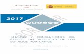 ANÁLISIS Y CONCLUSIONES DEL ESTADO DEL MERCADO DE LOS ... · TRLPEMM) establece, en su artículo 123.2, la elaboración, por parte de Puertos del Estado, del Informe de Competitividada