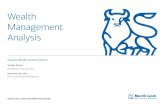 Wealth Management Analysis - Merrill...Wealth Management Analysis Sample Wealth Outlook Report Sample Advisor Planning and Tools Specialist November 08, 2016 Merrill Lynch Wealth Management