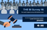 THE BI Survey 16 - Solmate Group · prevero itself agreed to be acquired by Unit4, a Dutch provider of enterprise applications (e.g. ERP) for service organizations. prevero overview