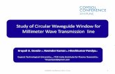 Study of Circular Waveguide Window for Millimeter …...COMSOL Conference 2015, Pune 14 References [1] S. Bashaiah, P. Sharma, “Fabrication of High Dielectric Constant and Low Loss
