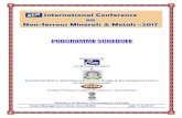 Corporate Monitor Jawaharlal Nehru Aluminium Research ...nonferrousmeet.net/files/documents/Programme-Schedule.pdf · A K Mukhopadhyay- Technological Excellence award Felicitations