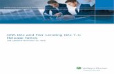 Wiz and Fair Lending Wiz 7.1... · 11/16/2015  · Note: Please refer the Q3 2015 Geocoding Data Release Notes and Geocoding section below for more information regarding this dependency.