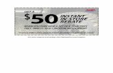 50 - Gateway Tire & Service Center · 50 See store for complete details. Cannot be combined with any other oﬀer or promotion. Only valid at the Jackson (MS), Flowood, Ridgeland,