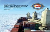 Arctic Council Status on Implementation of the AMSA 2009 ... · ERMA Environmental Response Management Application ... operating in the Polar Regions. Elsewhere in the IMO, progress
