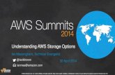 Understanding AWS Storage Optionsaws-de-media.s3.amazonaws.com/images/summit-berlin/Learn_14.1… · Run apps in the cloud using your uploaded data ... SoundCloud and AWS AWS Summit