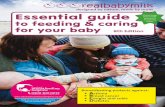Please keep to feeding & caring notes for your baby 8th ... · Essential guide to feeding and caring for your baby 3 What's in this guide While you are pregnant Bonding with your