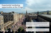 Experiential marketing opportunities at the Fringe ... Experiential marketing opportunities at the Fringe