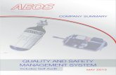 QUALITY AND SAFETY MANAGEMENT SYSTEMaeos.com.au/files/4513/7048/0620/AEOS_QMS_Summary_incl_Self_… · aircraft equipment overhauls & sales (nsw) pty limited 29 norman street peakhurst