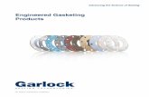 Engineered Gasketing Products€¦ · of maximum PxT, consult Garlock Applications Engineering. Style ST-706 is the only asbestos-free compressed sheet material recommended for superheated