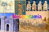 1.Students will be able to identify · 1.Students will be able to identify: •What “Mesopotamia” means. •The location of Mesopotamia. •The names of the two rivers. •Sumerians