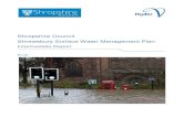 Shropshire Council Shrewsbury Surface Water Management Plan · 2017-07-13 · Hyder Consulting (UK) Limited-2212959 Page 1 k:\ua002182 - shropshire cc swmp\ua002182-06 - shrewsbury