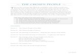 The Chosen PeoPle - nerleelef.com Chosen People.pdf · the ChOsen peOple 3 Core Beliefs Key theMes Of seCtiOn i. the torah is unequivocal: the Jewish people were chosen by God to