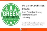 The Green Certification Trifecta - WOHESCwohesc.org/program/2020presentations/Brandon+Amira.pdfThe Green Certification Trifecta: Steps Towards a Greener and More Inclusive University