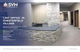 1,917' OFFICE IN CHESTERFIELD VILLAGE · 2019-03-04 · svn | rankin company, llc |2808 s. ingram mill, suite a100, springfield, mo 65804 lease brochure 1,917' office in chesterfield