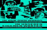 R W G IN UNSEREN EIGENEN WORTEN · Testimonial literature has been defined by George Yuidice as an authentic narrative, told by a witness who is moved to narrate by the urgency of